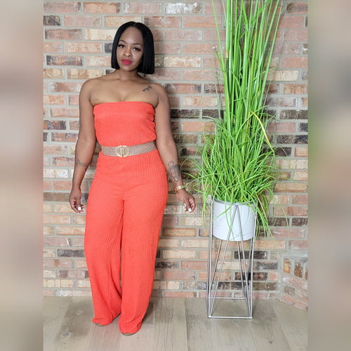 Amina jumpsuit(Orange)