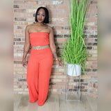 Amina jumpsuit(Orange)